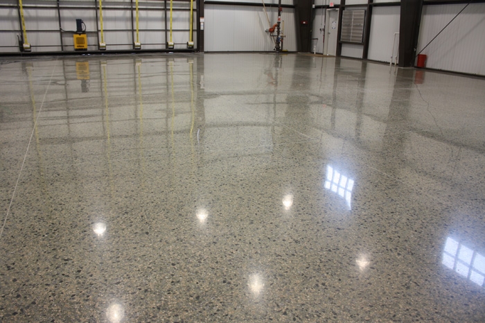 Concrete Polishing Example